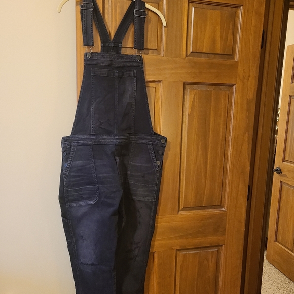 Citizens of Humanity Overalls, Washed Black, size L - Picture 3 of 5